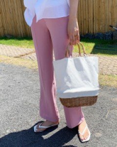 [LabelsD] Extremely light Boot cut Slacks