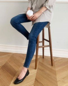 [LabelsD] Hipline Line Skinny Denim