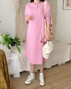 [LabelsD] Right Open Breastfeeding Dress * Maternity