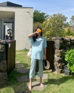 [LabelsD] Cooler Cooling Tea + Eye Schooling Pants Set