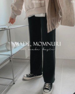 [LabelsD] Mink Slim Straight Pants (Mink Lining)