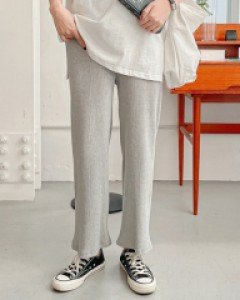 *Production Discount* [LabelsD]Berry Good Corrugated Pants*Maternity