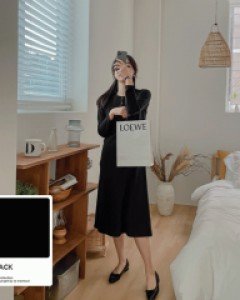 [LabelsD] Slim Fit Short Open Nursing Dress