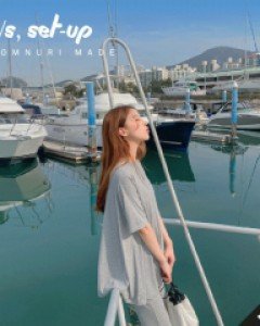 *Production Discount* [LabelsD] Body Shape Correction Bootcut Set (Tee+Pants)