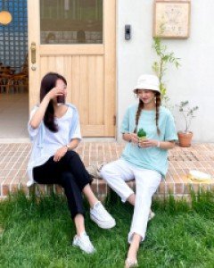 [LabelsD] Cool Span Cotton Pants