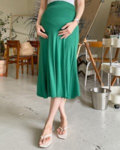 Maternity*Lasson Flare Skirt