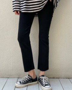 [LabelsD] Real Slim Boot Cut Denim (Black)*Maternity