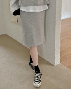 Maternity*Hoodie Skirt