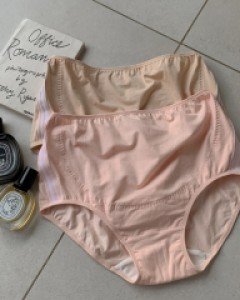[Cesemam] High Waist Wormwood Processed Pants (CPT8100)