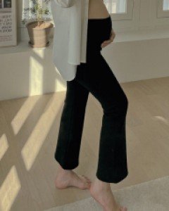 (Super special price uniform price sale) [LabelsD] Hot Slim Boot cut Pants (Special Feature)*Maternity