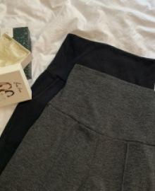 (Complete super special price limited sale) Maternity* Knit Paper Pin Tuck Pants