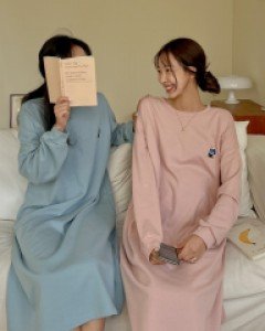 Maternity* Cutie Bear Nursing Dress