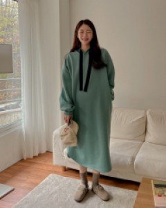 Maternity* Pew Pew Hood One Piece (napping lining)