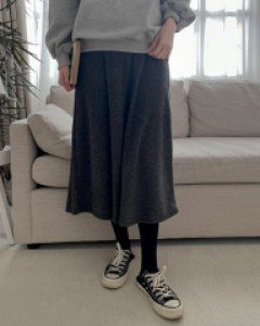 Maternity*napping Ugly Skin Knit Skirt