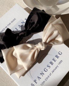 Soft bowknot hairpin