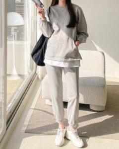 Maternity* Kangaroo Pocket Jogger Set