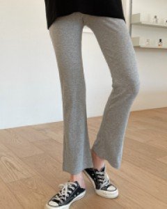 Maternity*Slim Ribbed Pants
