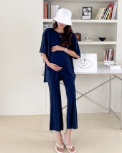 [LabelsD] The Cool Cooling Tee + Cooling Boot Cut Pants Set*Maternity