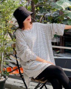 [LabelsD] Rougebox Stripe tee*Maternity