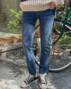 [LabelsD] King of fit, straight denim (Blue) (base date) M~2XL*Maternity