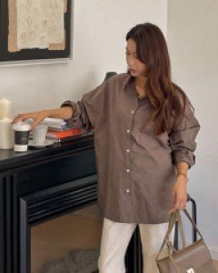 Maternity* Tantan Cotton Shirt