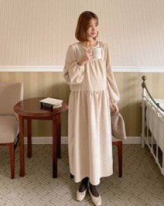 Maternity*Daily Cancan One Piece (corduroy)