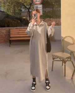 Maternity*Poem Kara One Piece(napping lining)