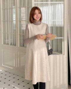 Maternity* Backline Poin One Piece