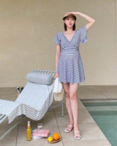 Maternity*Vanilla Latte Swimsuit