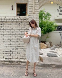 Maternity* Denny Shirt Dress