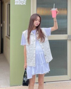 Maternity* Big Pocket Vest