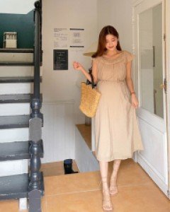 Maternity* Winner Frill One Piece