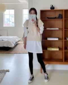 Maternity*Varnish Twist Knit Vest