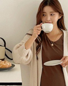 Maternity*Hachi Long Cardigan