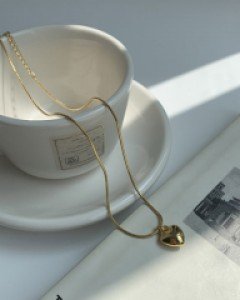Gold Heart Necklace