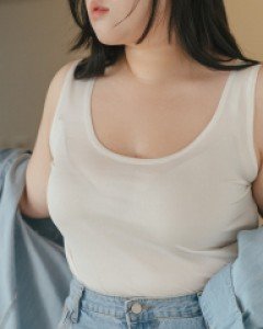 [EVELLET] Biella rayon spandex Sleeveless