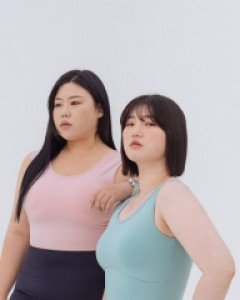 Fit. Orenf mesh color bra top