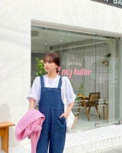 [EVELLET] Anteron Denim Pocket Suspenders