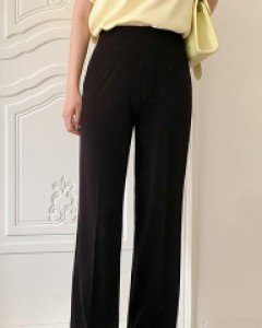 [EVELLET] Oberu Cool Lecture Span Slacks