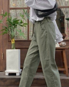 Pudmen Cotton Span Semi-Exhaust Pants