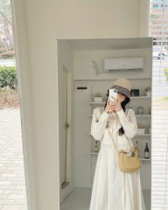 [EVELLET] Camilla Bio Washing Long Dress