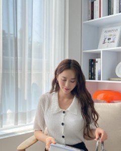 Marnen Button Collar Knit