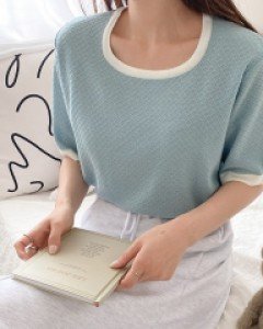 Sappin Contrast Knit