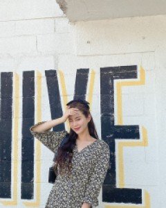 [EVELLET] Katas Shirring wrap Flower Dress