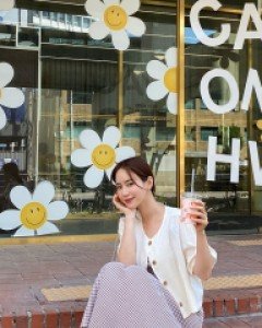 [EVELLET] Ochanin Button Blouse Jacket