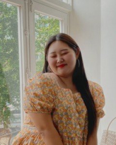 [EVELLET] Labhel Puff Flower Long Dress