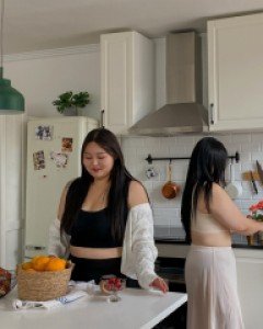 [EVELLET]Duelbin Rayon petticoat pants