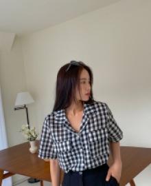 Bretter Linen Plaid Check Shirt