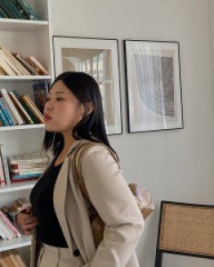 [EVELLET] Mush Ben One Button Single Jacket