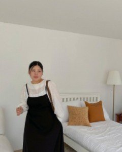 [EVELLET] Poppyan Bustier Pocket Long Dress